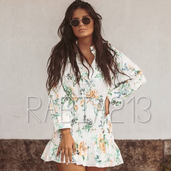 ZARA FLORAL PRINT DRESS - Picture 3 of 16
